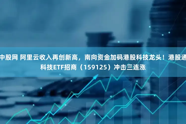 中股网 阿里云收入再创新高，南向资金加码港股科技龙头！港股通科技ETF招商（159125）冲击三连涨