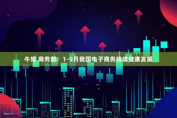 牛博 商务部：1-9月我国电子商务持续健康发展